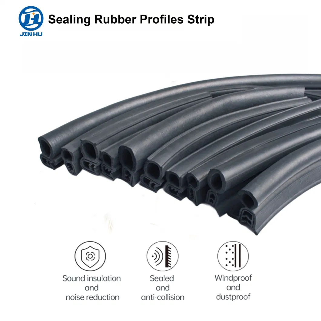 Door Waterproof Magnetic Plastic PVC Seal Strip Car Windshield Seal Strip EPDM Sealing Strip